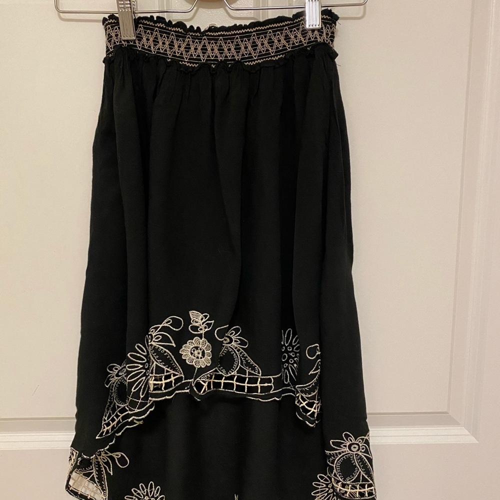 American Rag Crochet High-Low Skirt